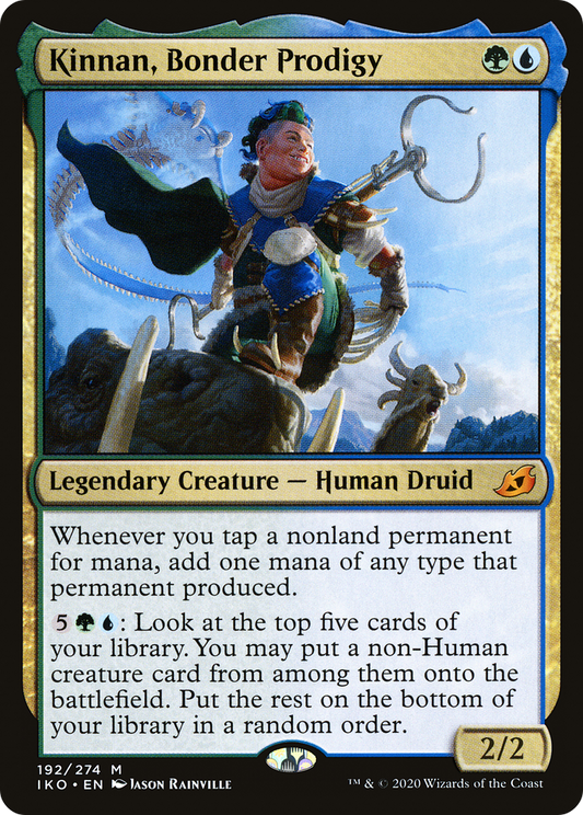 Kinnan, Bonder Prodigy [Ikoria: Lair of Behemoths] Foil