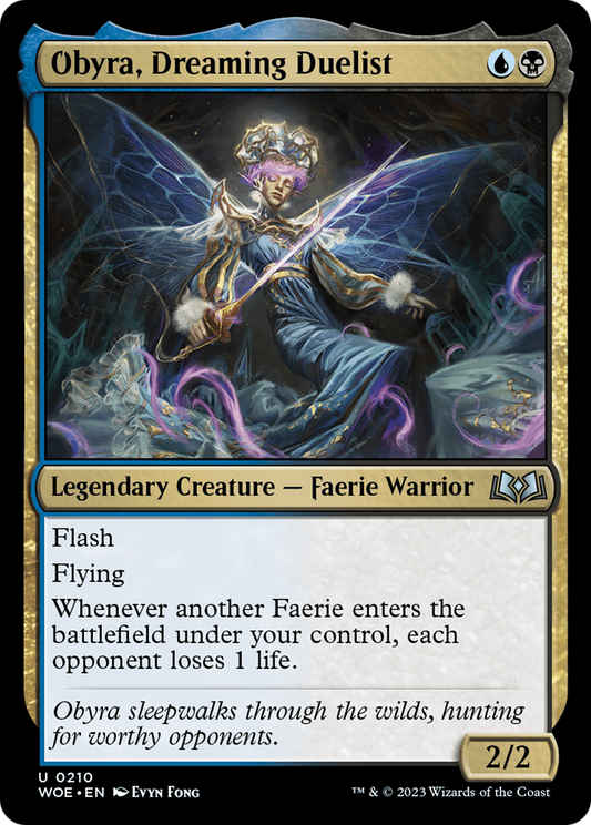 Obyra, Dreaming Duelist [Wilds of Eldraine] Foil