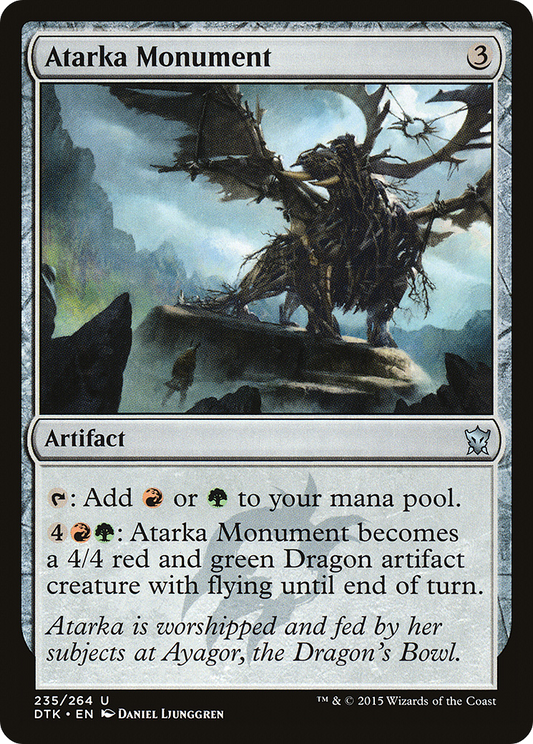 Atarka Monument [Dragons of Tarkir] Foil