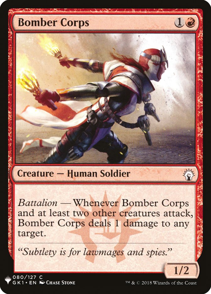 Bomber Corps [Mystery Booster] | Silver Goblin