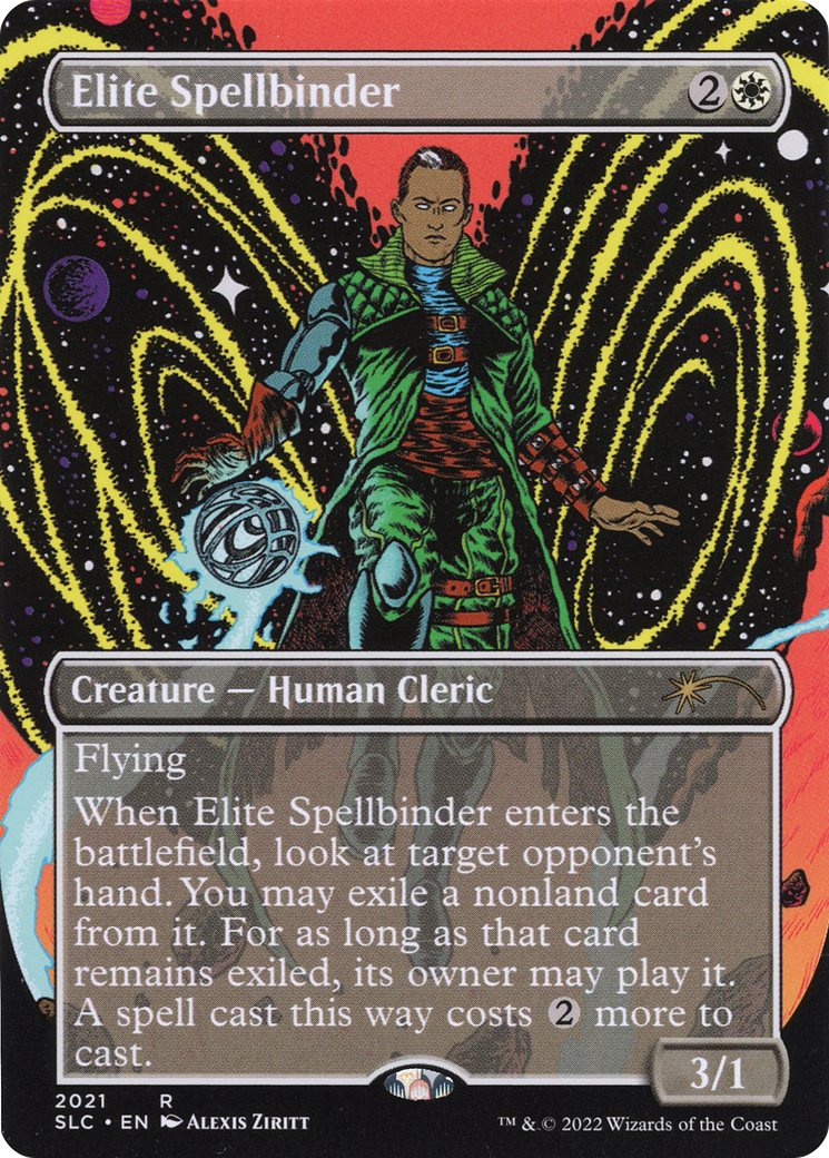 Elite Spellbinder (Borderless) [Secret Lair 30th Anniversary Countdown Kit] Foil