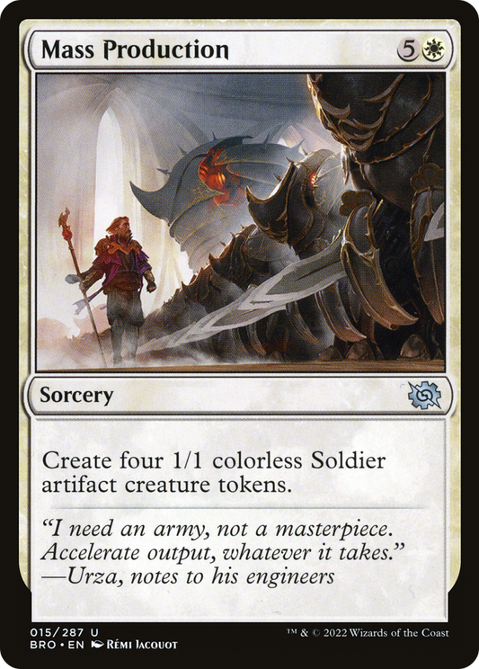 Mass Production [The Brothers' War] Foil
