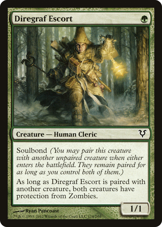 Diregraf Escort [Avacyn Restored] Foil