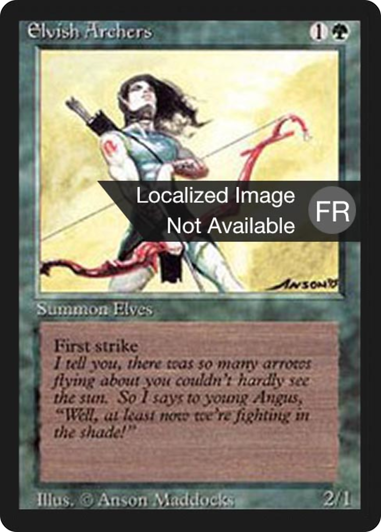 Elvish Archers [Foreign Black Border] | Silver Goblin