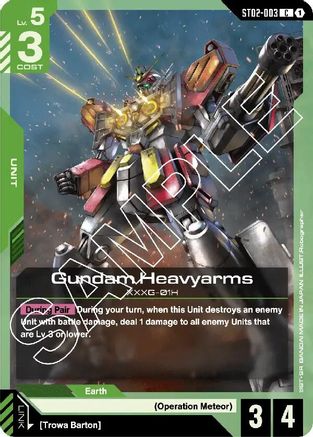Gundam Heavyarms (ST02-003) - Starter Deck 02 Wings of Advance