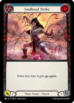 Soulbead Strike (Blue) (ASR023)  - Armory Deck: Ira