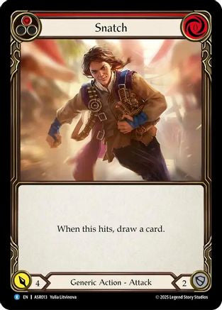 Snatch (Red) (ASR013)  - Armory Deck: Ira