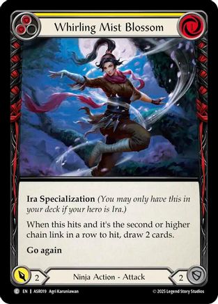 Whirling Mist Blossom (ASR019)  - Armory Deck: Ira