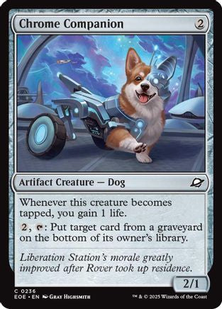 Chrome Companion (236) Foil - Edge of Eternities