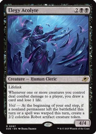 Elegy Acolyte (097) Foil - Edge of Eternities
