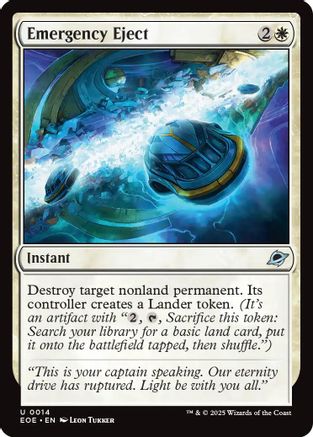 Emergency Eject (014) Foil - Edge of Eternities