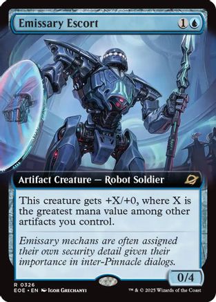 Emissary Escort (Extended Art) (326) - Edge of Eternities
