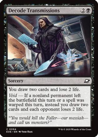 Decode Transmissions (094) Foil - Edge of Eternities