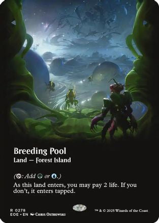 Breeding Pool (Borderless) (278) Foil - Edge of Eternities
