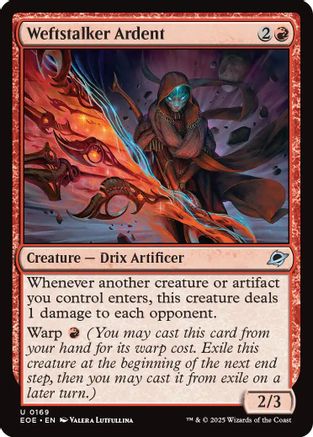 Weftstalker Ardent (169) Foil - Edge of Eternities