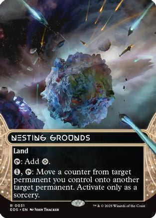 Nesting Grounds (Borderless) (031) - Edge of Eternities: Stellar Sights