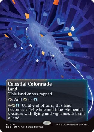 Celestial Colonnade (Borderless) (052) - Edge of Eternities: Stellar Sights