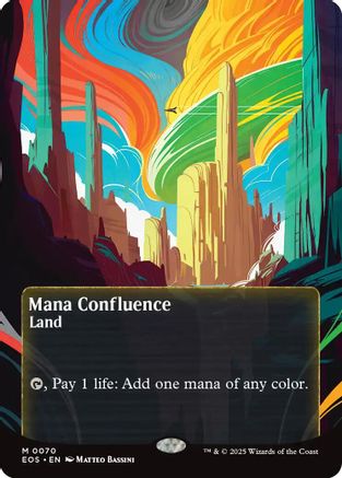 Mana Confluence (Borderless) (070) Foil - Edge of Eternities: Stellar Sights