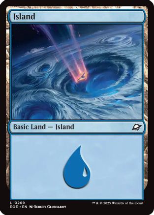 Island (269) Foil - Edge of Eternities