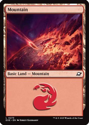 Mountain (273) Foil - Edge of Eternities