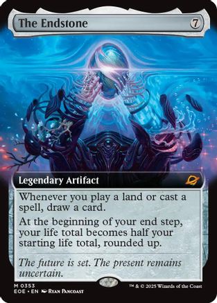 The Endstone (Extended Art) (353) Foil - Edge of Eternities