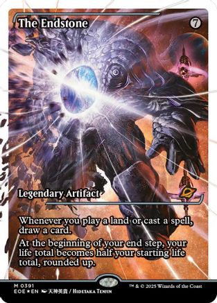 The Endstone (Showcase) (391) Fracture Foil - Edge of Eternities