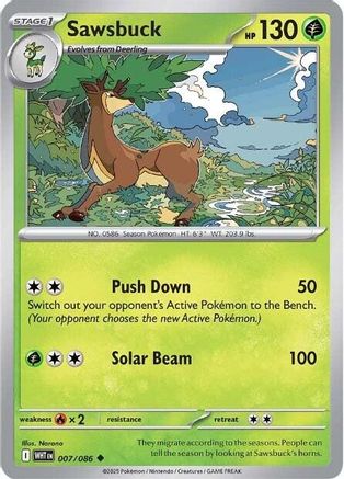 Sawsbuck (7) - White Flare