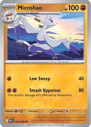 Mienshao (53) - White Flare