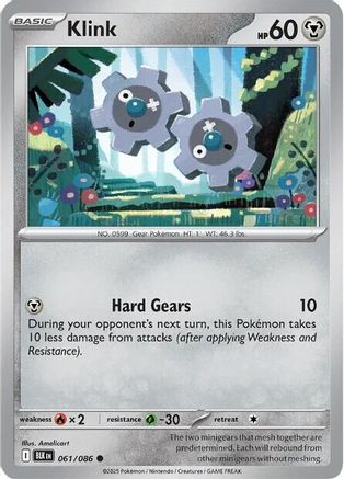 Klink (61) Reverse Holofoil - Black Bolt