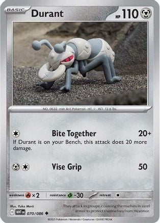 Durant (70) Reverse Holofoil - White Flare