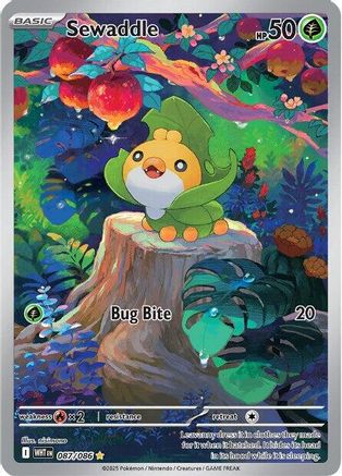 Sewaddle (87) Holofoil - White Flare
