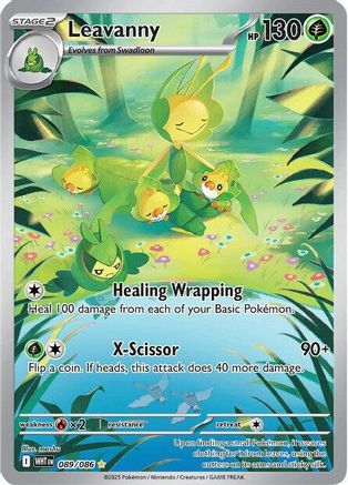 Leavanny (89) Holofoil - White Flare