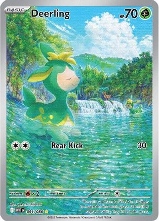 Deerling (91) Holofoil - White Flare