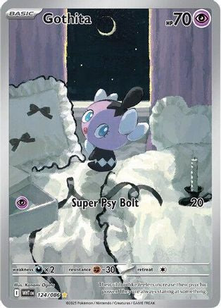 Gothita (124) Holofoil - White Flare