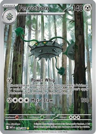 Ferrothorn (149) Holofoil - White Flare