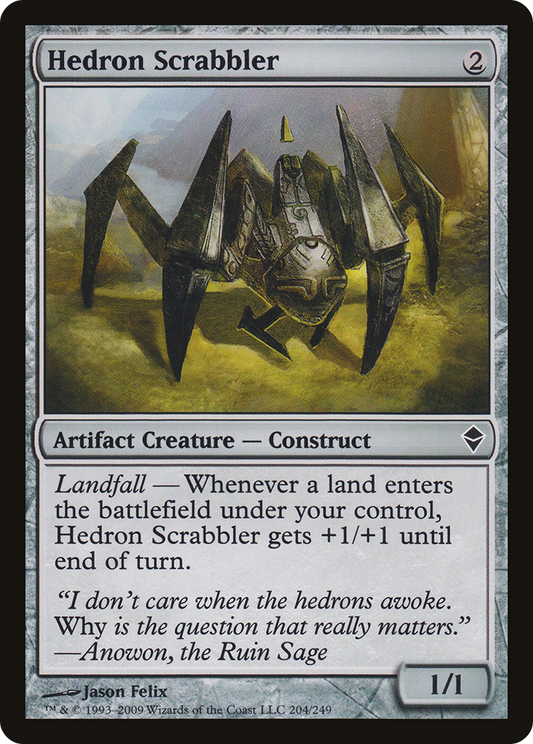 Hedron Scrabbler [Zendikar] Foil
