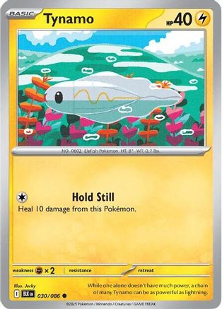 Tynamo (30) Reverse Holofoil - Black Bolt