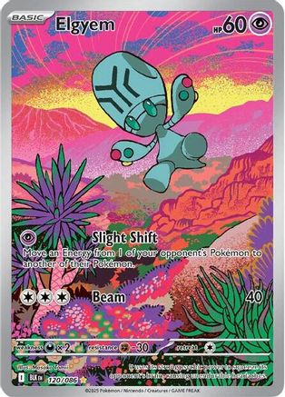 Elgyem (120) Holofoil - Black Bolt