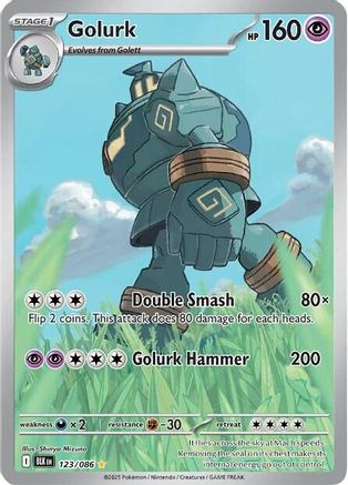 Golurk - 123/086 (123) Holofoil - SV Black Bolt