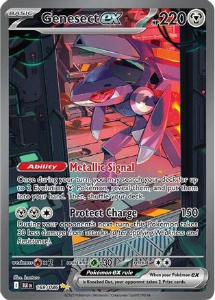 Genesect ex (169) Holofoil - Black Bolt