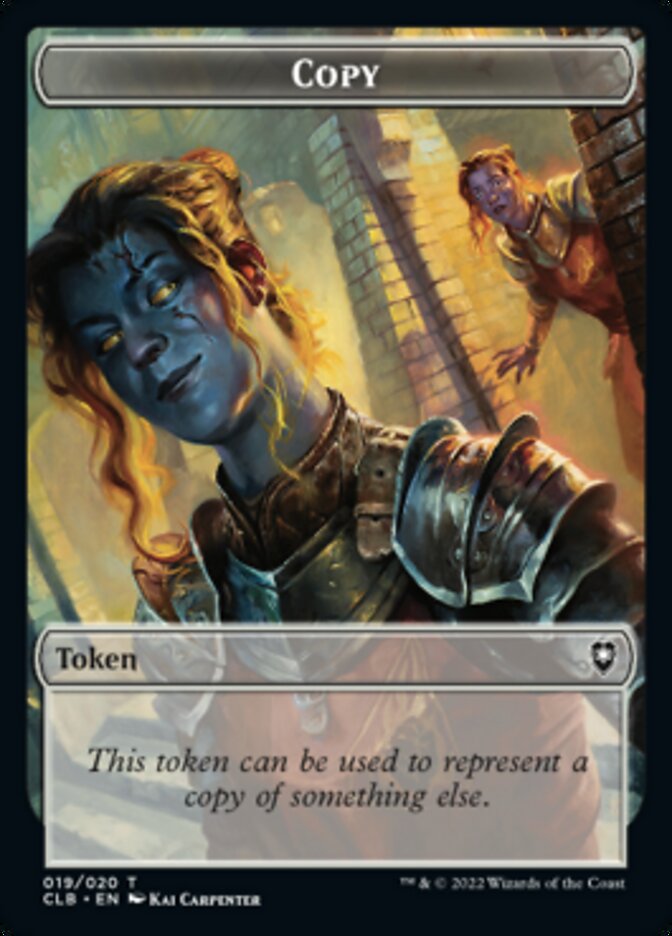 Copy Token [Commander Legends: Battle for Baldur's Gate Tokens] | Silver Goblin