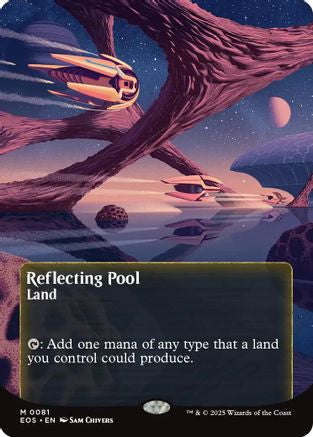 Reflecting Pool (Borderless) (081) - Edge of Eternities: Stellar Sights