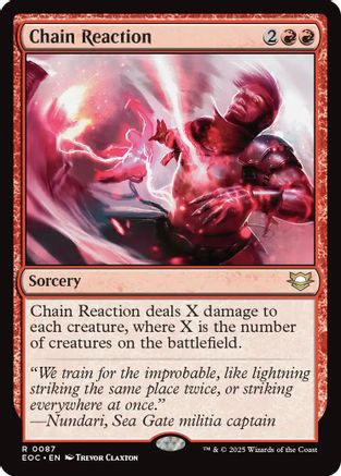 Chain Reaction (087) - Commander: Edge of Eternities