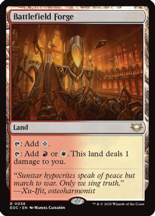 Battlefield Forge (058) - Commander: Edge of Eternities