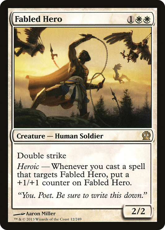 Fabled Hero [Theros] Foil
