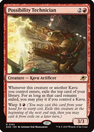 Possibility Technician (153) Foil - Edge of Eternities