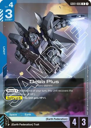 Delta Plus (GD01-006) Holofoil- Newtype Rising