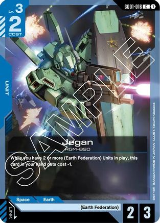 Jegan (GD01-016) - Newtype Rising