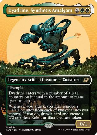 Dyadrine, Synthesis Amalgam (Borderless) (298) Foil - Edge of Eternities