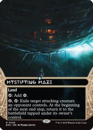 Mystifying Maze (Borderless) (029) Foil - Edge of Eternities: Stellar Sights